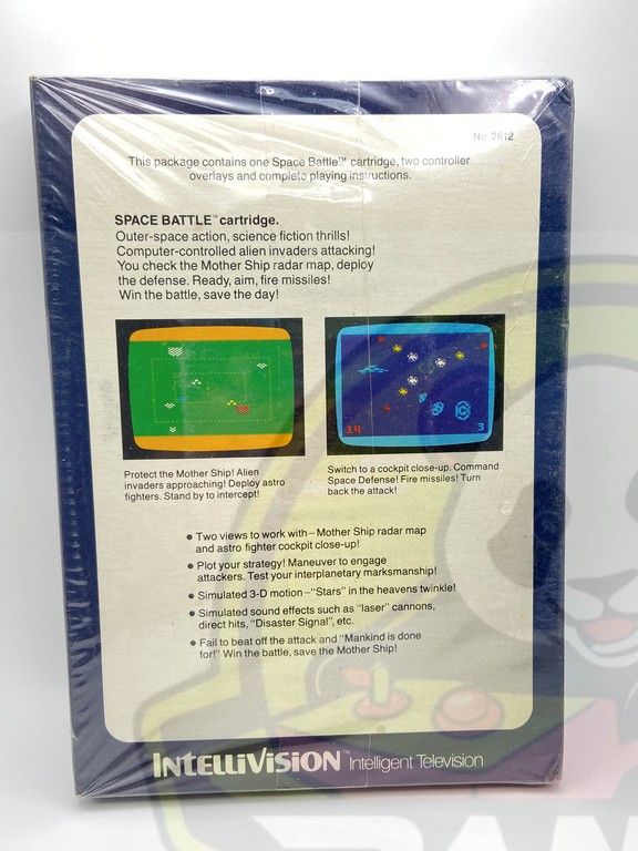 SPACE BATTLE-MATTEL INTELLIVISION-NTSC-BRAND NEW.