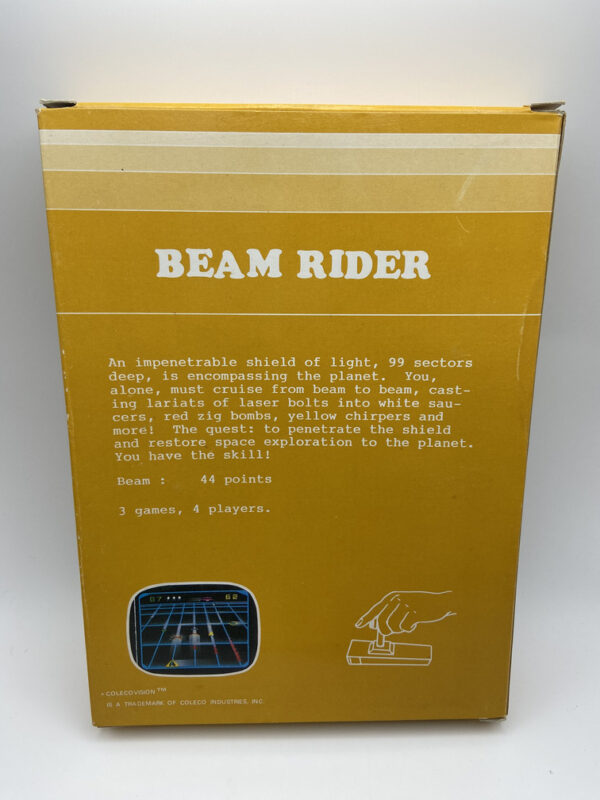 BEAM RIDER-ATARI VCS 2600-NTSC-BRAND NEW.