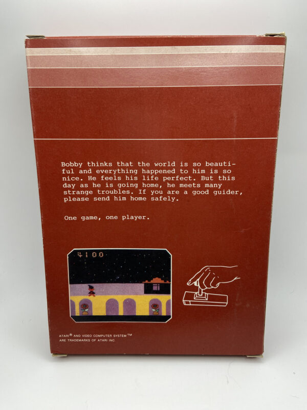 BOBBY IS GOING HOME-ATARI VCS 2600-NTSC-BRAND NEW.