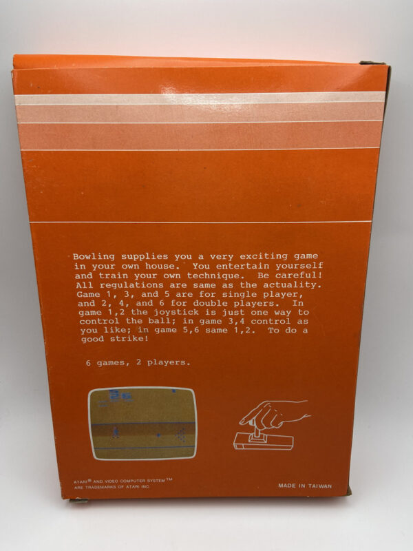 BOWLING-ATARI VCS 2600-NTSC-BRAND NEW.