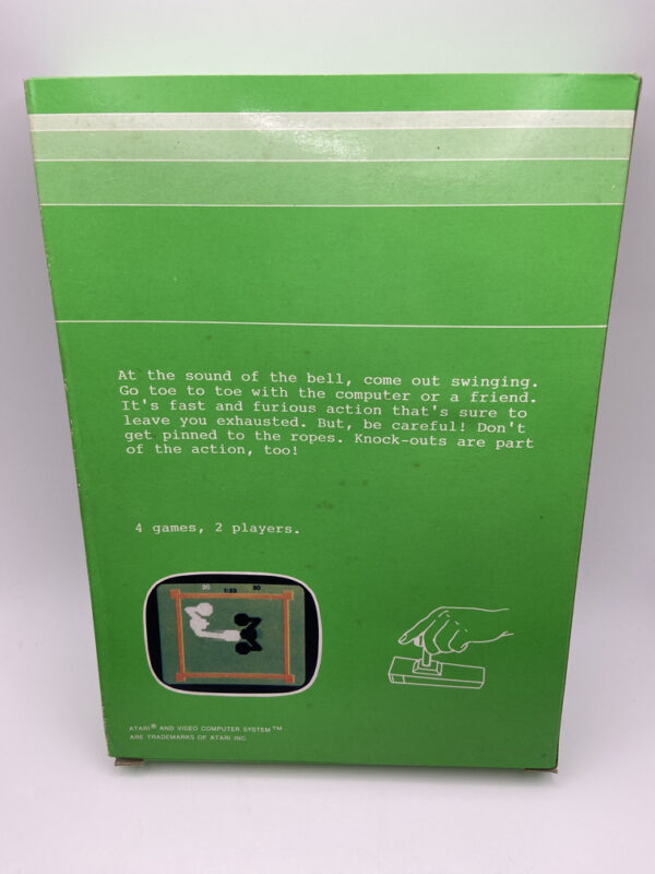 BOXING-ATARI VCS 2600-NTSC-BRAND NEW.