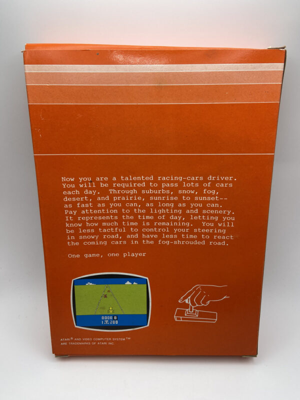ENDURO-ATARI VCS 2600-NTSC-BRAND NEW.
