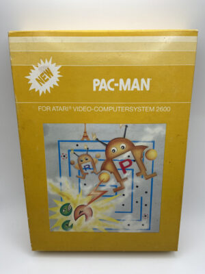 PAC MAN-ATARI VCS 2600-NTSC-BRAND NEW.