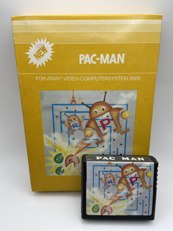 PAC MAN-ATARI VCS 2600-NTSC-BRAND NEW.