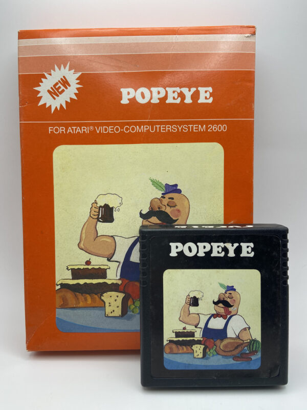 POPEYE-ATARI VCS 2600-NTSC-BRAND NEW.