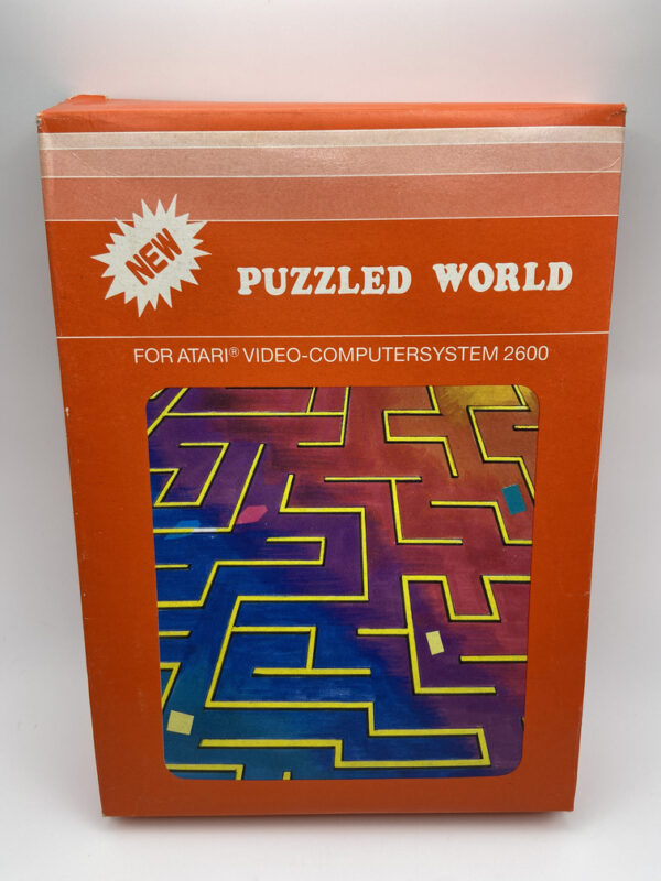 PUZZLED WORLD-ATARI VCS 2600-NTSC-BRAND NEW.