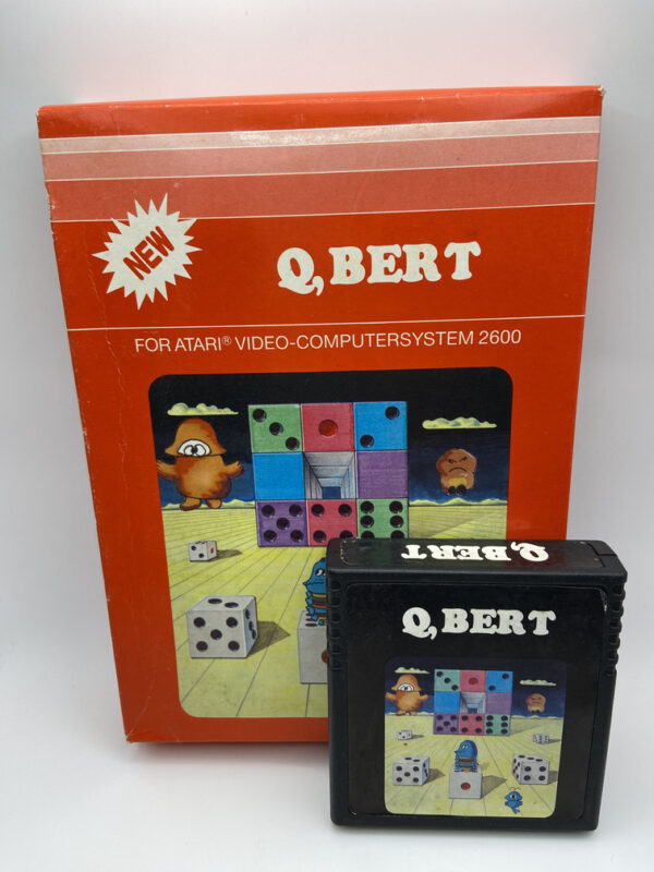 Q BERT-ATARI VCS 2600-NTSC-BRAND NEW.