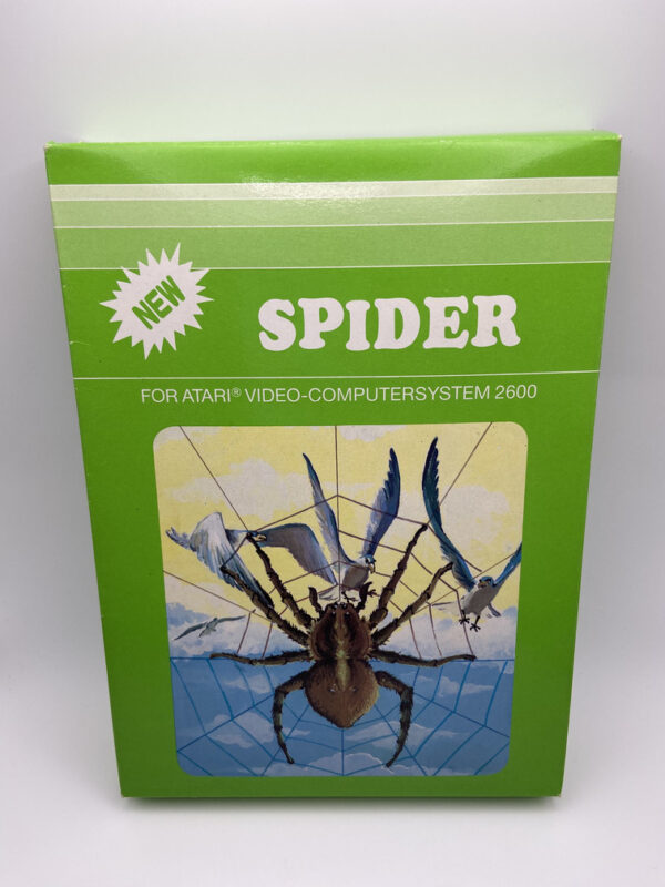SPIDER-ATARI 2600-VCS-NTSC-BRAND NEW.