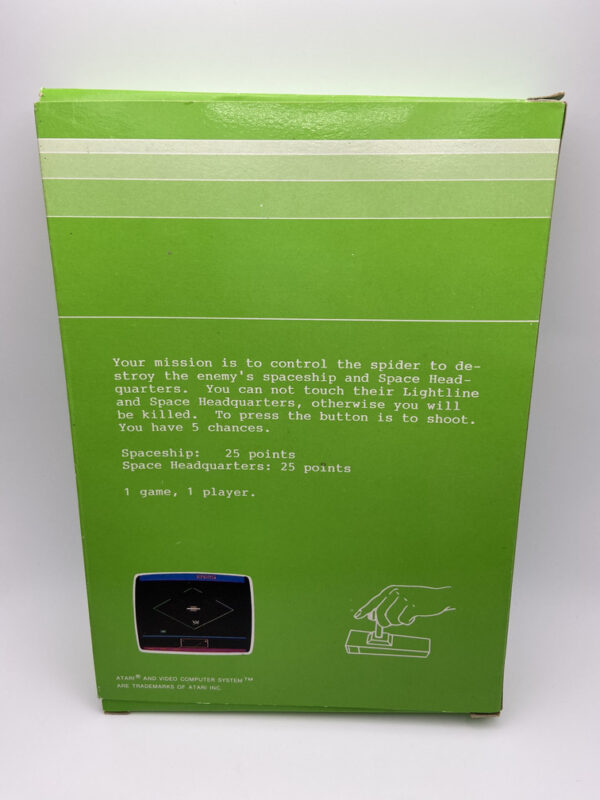 SPIDER-ATARI 2600-VCS-NTSC-BRAND NEW.