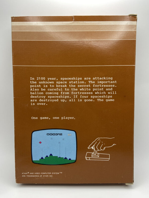 TANK MISSION-ATARI VCS 2600-NTSC-BRAND NEW.