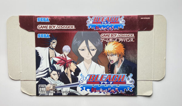 NINTENDO GAME BOY ADVANCE- BLEACH ADVANCE:KURENAI NI SOMARU SOUL SOCIETY.