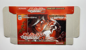 NINTENDO GAME BOY ADVANCE-SHOOTER JOE ANIME FIGURE RED.