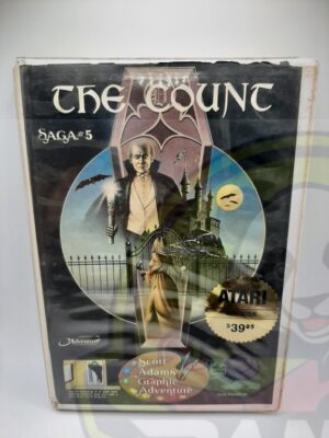 THE COUNT:SCOTT ADAMS'GRAPHIC ADVENTURE#5-NTSC-BRAND NEW.