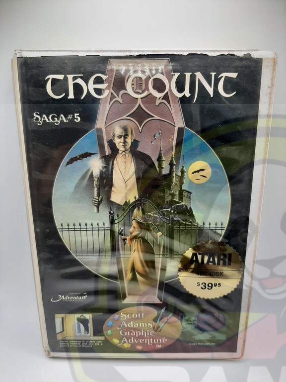 THE COUNT:SCOTT ADAMS'GRAPHIC ADVENTURE#5-NTSC-BRAND NEW.