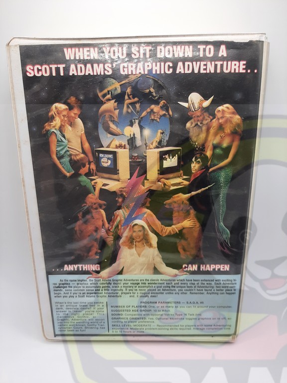 THE COUNT:SCOTT ADAMS'GRAPHIC ADVENTURE#5-NTSC-BRAND NEW.