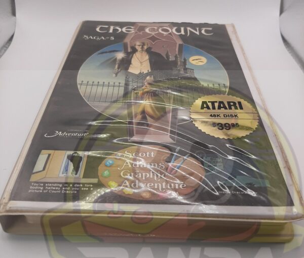 THE COUNT:SCOTT ADAMS'GRAPHIC ADVENTURE#5-NTSC-BRAND NEW.