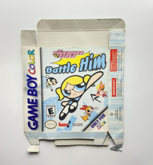 NINTENDO GAME BOY COLOR-POWERPUFF GIRLS: BATTLE HIM.