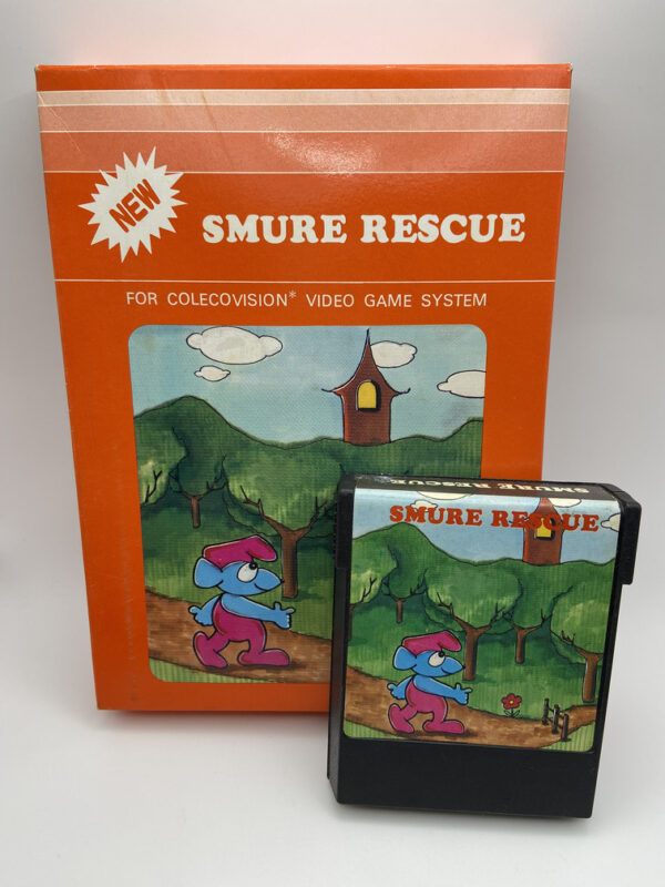 SMURE RESCUE-COLECOVISION-NTSC-BRAND NEW.