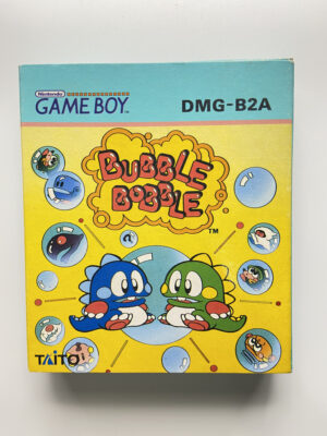 NINTENDO GAME BOY- BUBBLE BOBBLE.