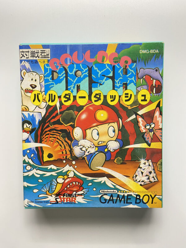 NINTENDO GAME BOY-BOULDER DASH.