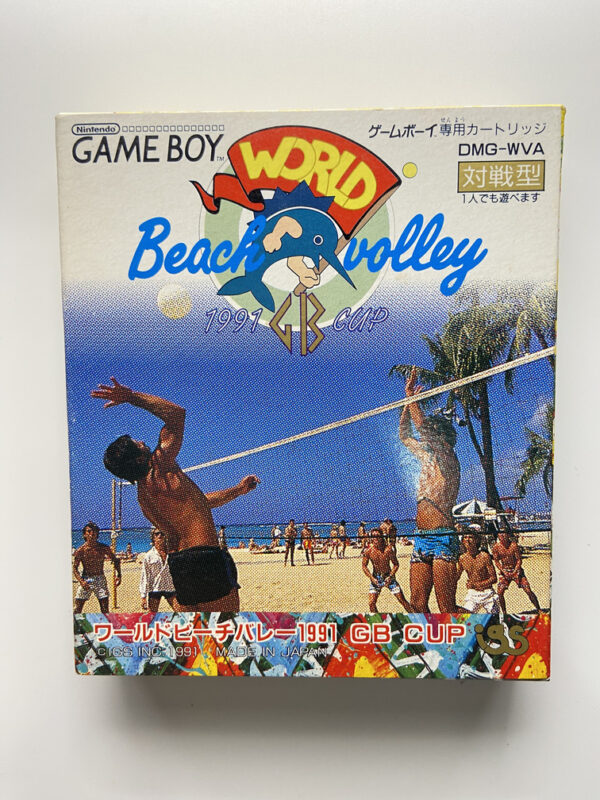 NINTENDO GAME BOY-WORLD BEACH VOLLEY: 1991 GB CUP.